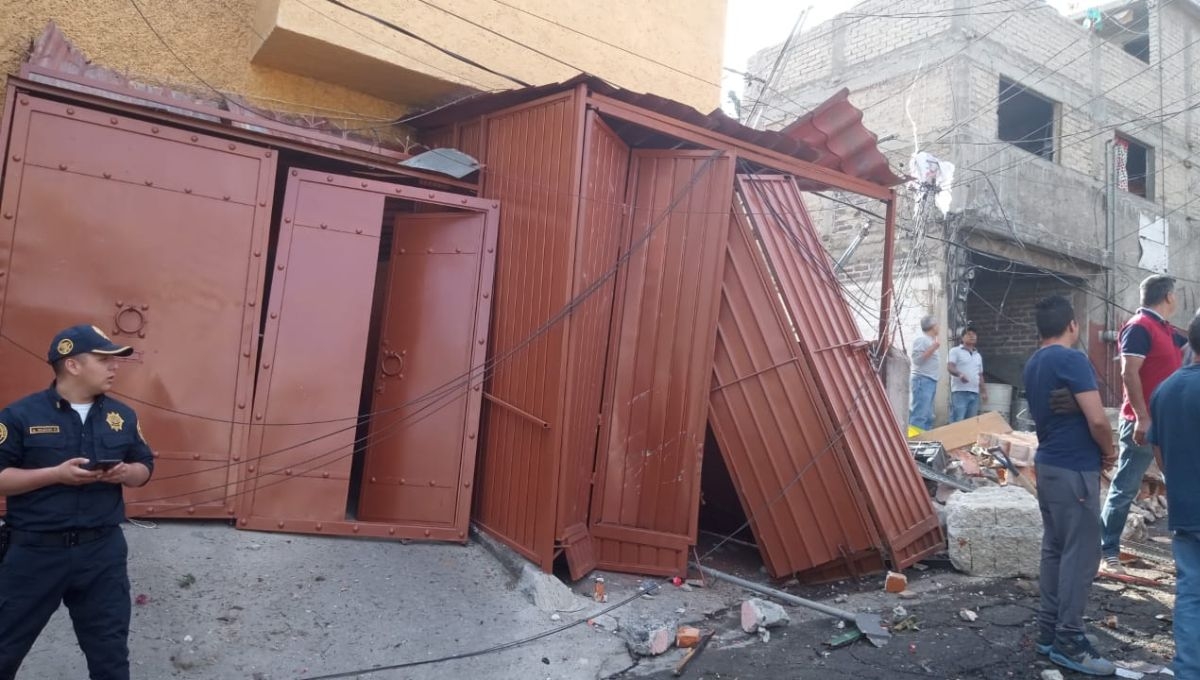 Así terminó una de las viviendas tras la explosión en Tlalpan