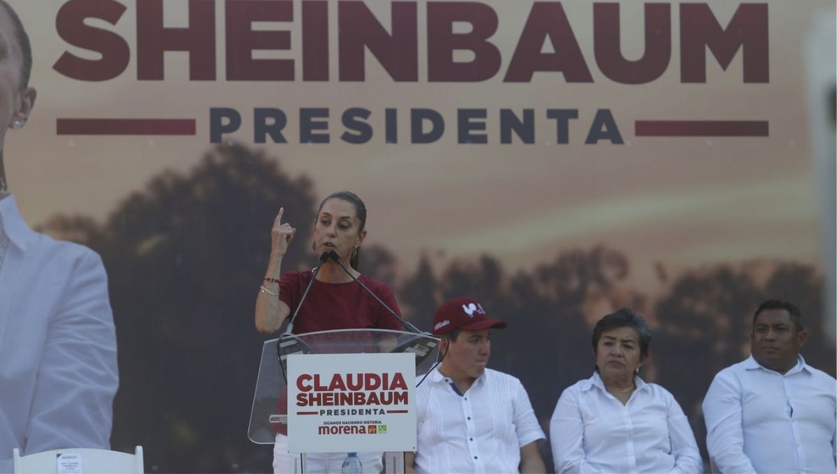 Claudia Sheinbaum terminó su recorrido por Yucatán
