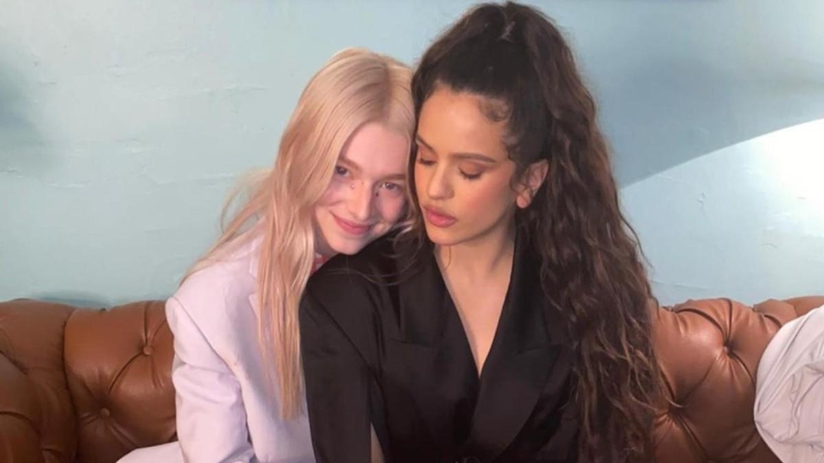 Hunter Schafer confirma su romance con Rosalía