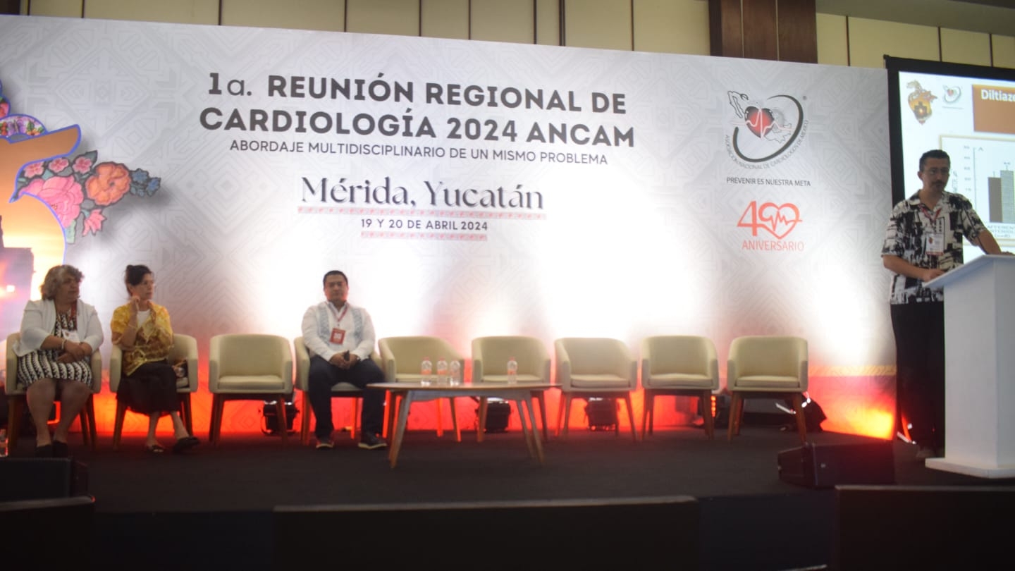 La Primera Regional de Cardiología 2024 de Ancam se llevó a cabo en Mérida