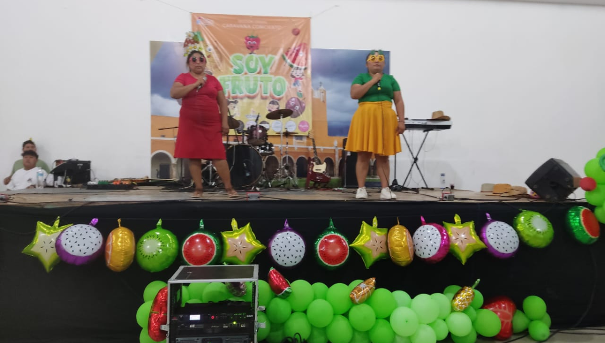 Yucatán: Cientos de niños y niñas disfrutaron del concierto religioso y caravana "Soy Fruto"