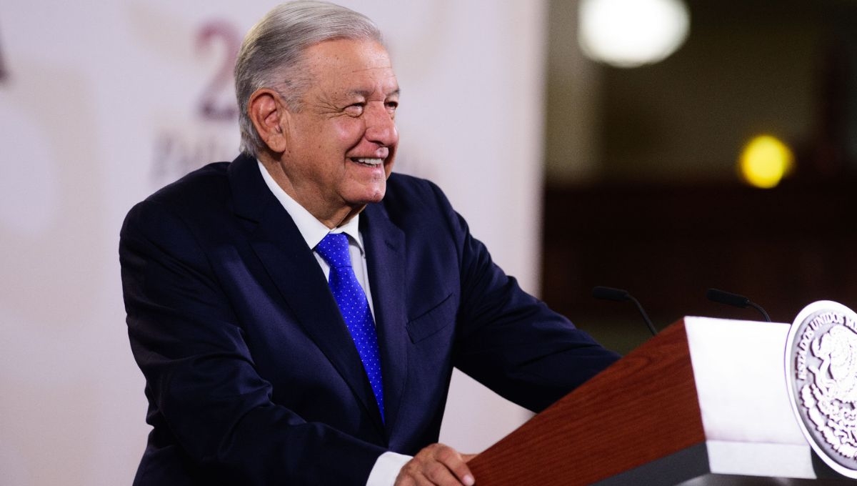 Andrés Manuel López Obrador encabeza este viernes 5 de abril, la conferencia mañanera desde Palacio Nacional