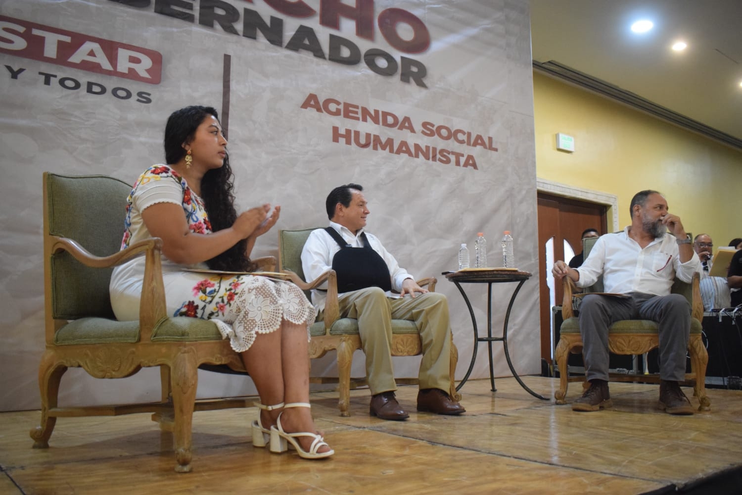 Joaquín Díaz Mena presenta su agenda social humanista en Mérida: EN VIVO
