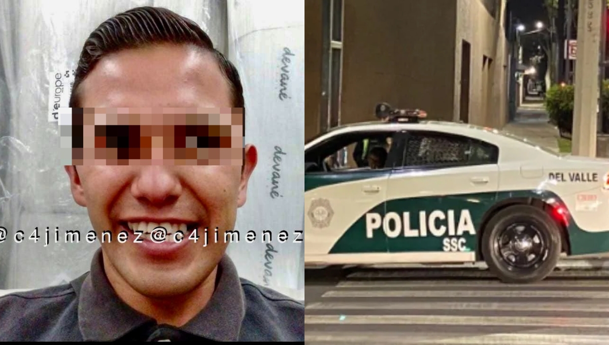 Al momento de su detención, el sujeto posó con una sonrisa burlona