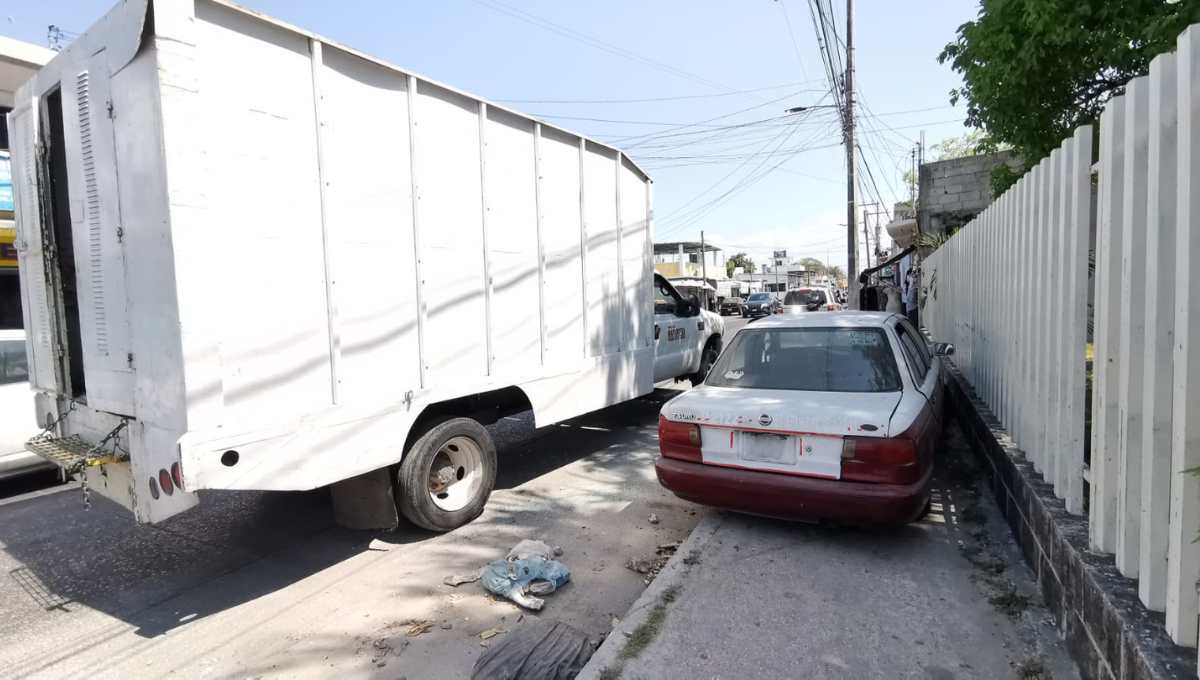 El responsable. huyó del lugar