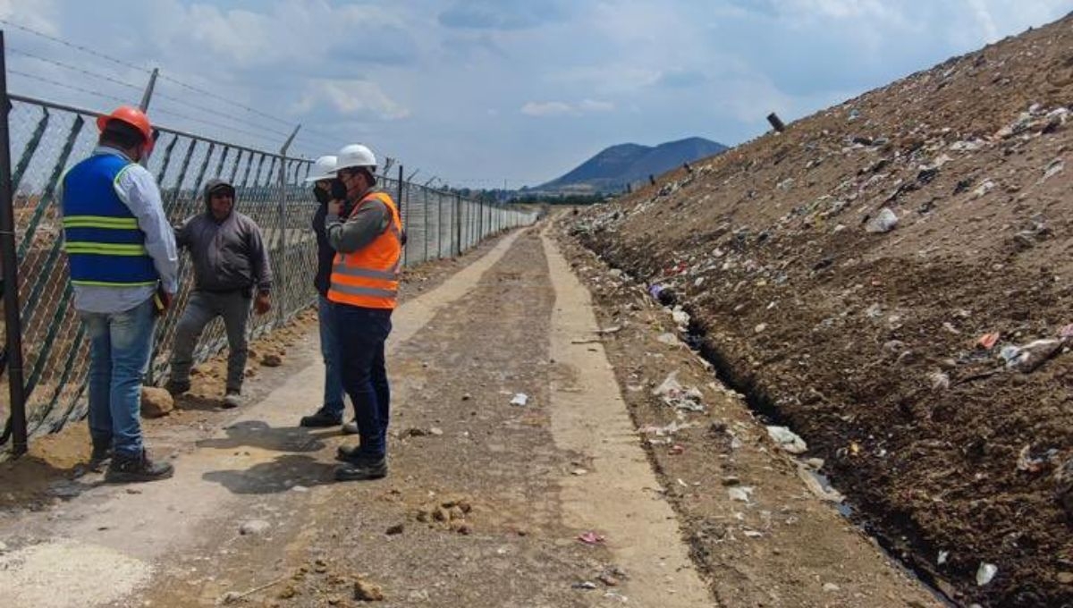 Profepa informa que continuará con el procedimiento de inspección y supervisión en el relleno intermunicipal de Cholula