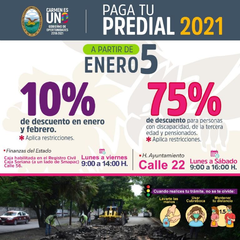 ¿cómo Pagar El Predial En Ciudad Del Carmen Aquí Te Decimos Porestoemk 6079