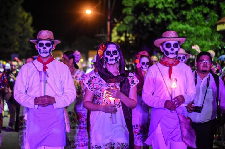 Muchos arriban al pueblo a conocer la tradición