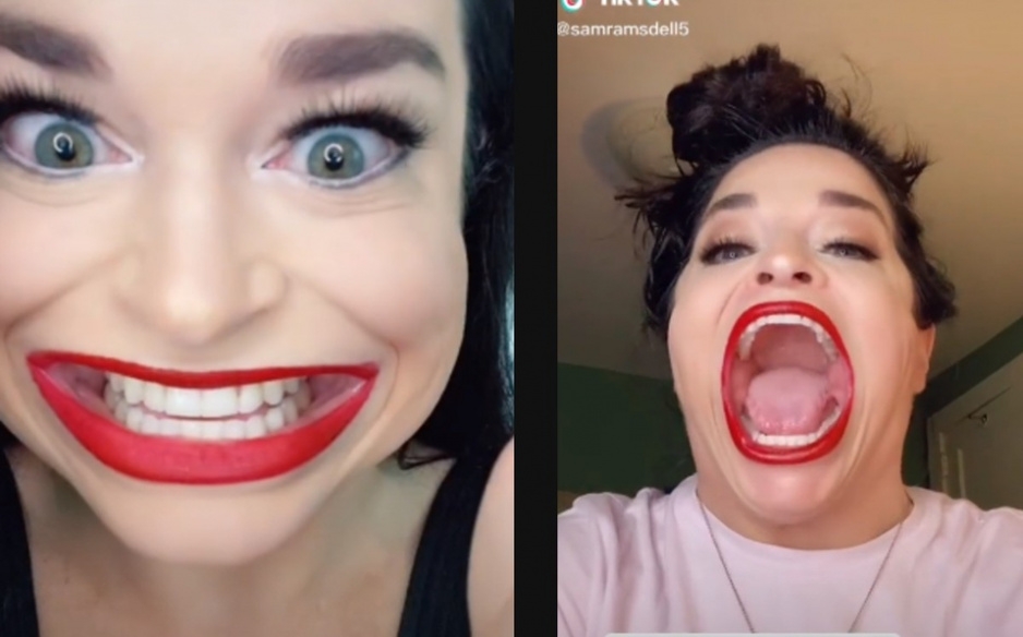 Mujer Se Vuelve Viral En Tiktok Por Su Enorme Boca Videos Poresto