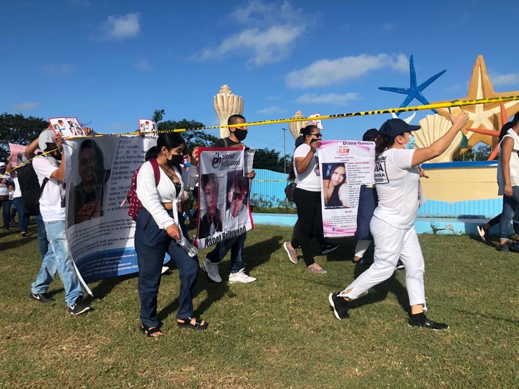 Familiares De Desaparecidos Dan Testimonios En Marcha De Cancún En Vivo Poresto 6152