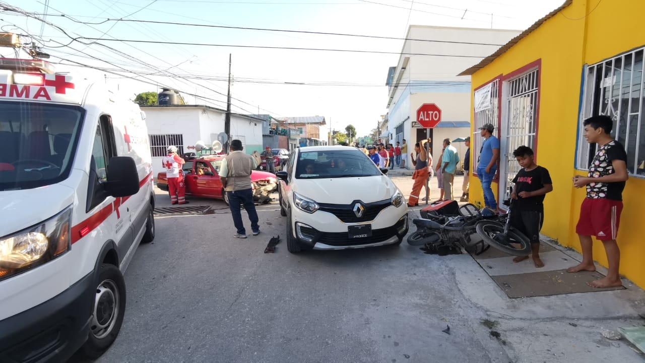 Choque Múltiple Deja Una Mujer Lesionada En Ciudad Del Carmen Poresto