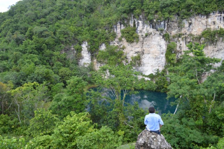 Impulsan ecoturismo en cenote Cocodrilo Dorado en Quintana Roo | PorEsto