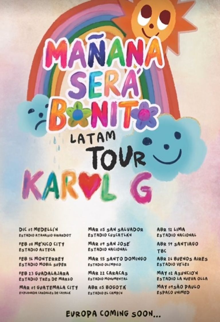 Karol G anuncia fechas de conciertos en México; precios y cuándo salen