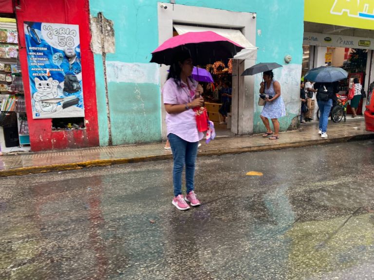 Frente Frío 12 Causa Fuertes Lluvias En Mérida Este Martes Fotos Poresto 0879