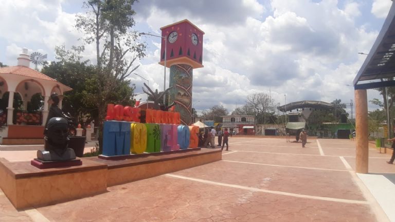 Inauguran El Parque Central De José María Morelos Recién Remodelado ...