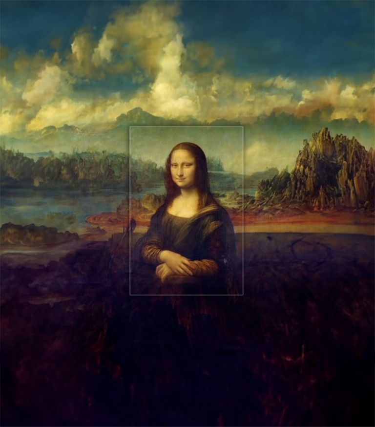 Inteligencia Artificial Revela Cómo Sería El Paisaje Completo Del Cuadro De La Mona Lisa Poresto 0420