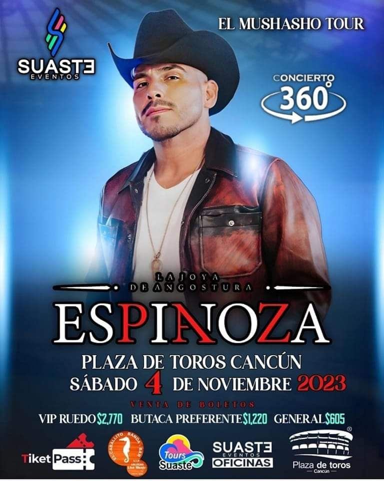 Espinoza Paz en Cancún ¿Dónde y cuándo será su concierto? PorEsto