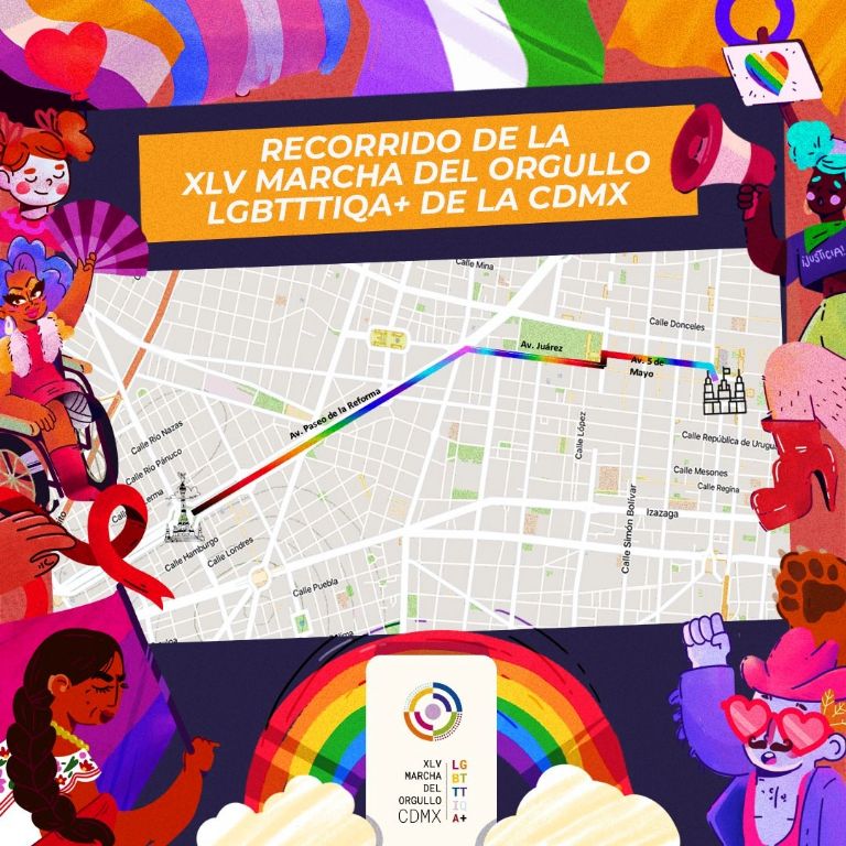 Marcha Lgbt En Cdmx 2023 Conoce El Recorrido Y Artistas Invitados Poresto 6164